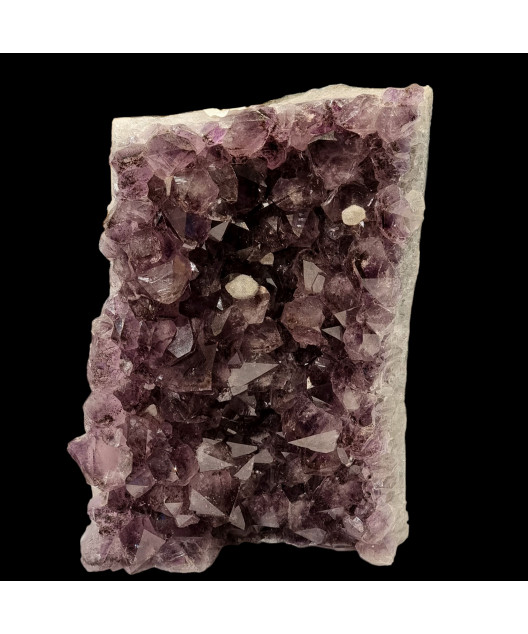 Géode Améthyste avec cristaux de Calcite