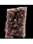 Géode Améthyste avec cristaux de Calcite