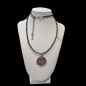 Collier Hématite & Pendentifs Arbre de vie / Family Argent 925