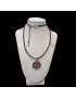 Collier Hématite & Pendentifs Arbre de vie / Family Argent 925