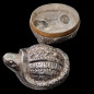 Boîte Animal Tortue Argent
