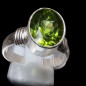 Bague Péridot Argent 925 Taille 55