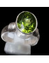 Bague Péridot Argent 925 Taille 55