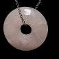 Pendentif Quartz rose Donut