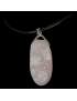 Pendentif Quartz rose sur cordon