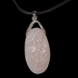 Pendentif Quartz rose sur cordon