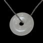 Pendentif Cristal de roche Donut