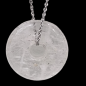 Pendentif Cristal de roche Donut
