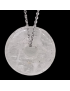 Pendentif Cristal de roche Donut