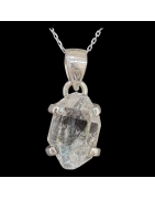 Pendentif Diamant Herkimer Argent 925