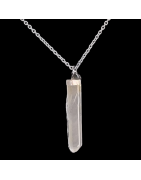 Pendentif Cristal de roche Argent 925