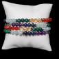 Bracelet 7 Chakras avec inserts 8mm