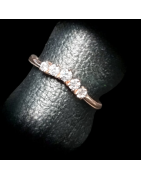 Bague Topaze blanche Vermeil