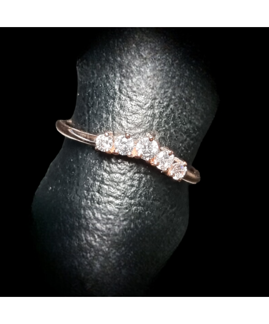 Bague Topaze blanche Vermeil