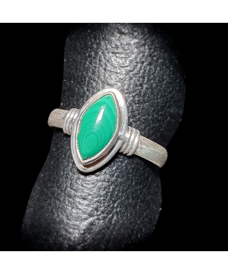 Bague Malachite Argent 925