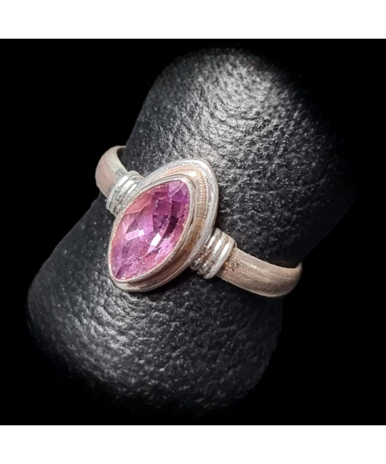 Bague Améthyste Argent 925 Taille 59