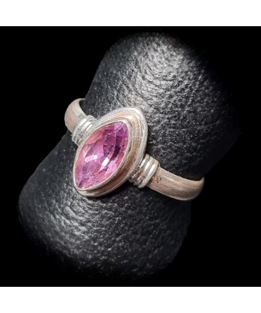 Bague Améthyste Argent 925 Taille 59