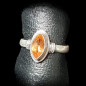Bague Citrine naturelle Argent 925 Taille 58