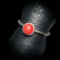 Bague Corail Argent 925 Taille 57