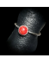 Bague Corail Argent 925 Taille 57