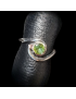Bague Tourmaline verte Argent 925 Taille 53