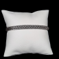 Bracelet Argent fermeture bouton poussoir