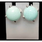 Boucles Amazonite Argent 925