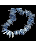 Collier Cyanite bleue Baroque
