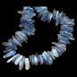 Collier Cyanite bleue Baroque