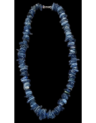 Collier Cyanite bleue Baroque