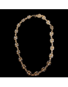 Collier Plaqué or Trèfles