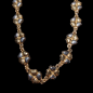 Collier Plaqué or Trèfles