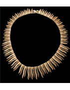 Collier Plaqué or lamelles