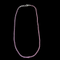 Collier Rubis rose facetté Argent 925