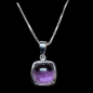 Pendentif Améthyste avec chaîne Argent 925