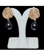 Boucles Bakélite Boules Clips