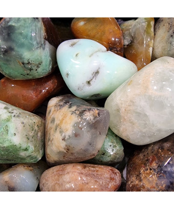 Pierre roulée Chrysoprase