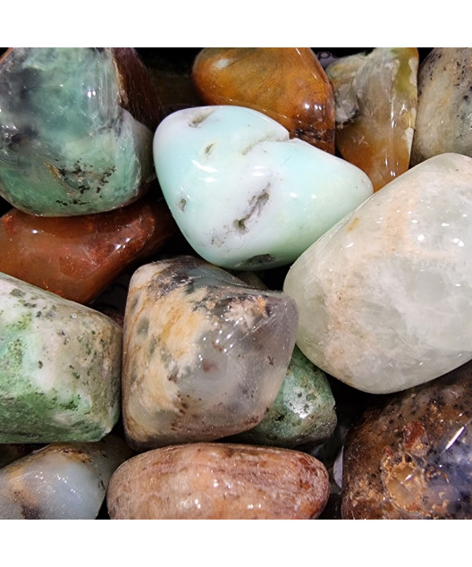 Pierre roulée Chrysoprase