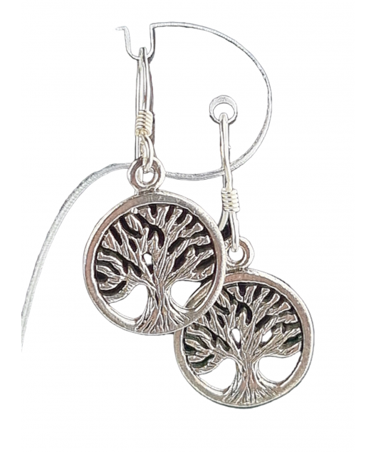 Boucles Arbre de vie Argent 925