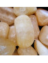 Pierre roulée Calcite jaune ou miel