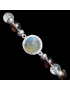 Bracelet Labradorite & Quartz fumé Cristal de roche