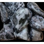 Pierre roulée Merlinite noire