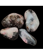 Pierre roulée Quartz Rhodonite