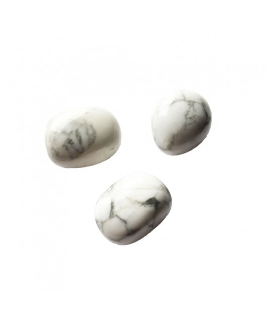 Pierre roulée Howlite
