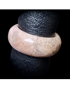 Bague anneau Jaspe écailles de poisson Taille 63