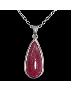 Pendentif Rhodonite Argent 925