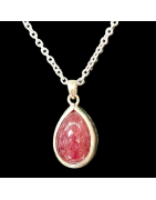 Pendentif Rhodonite Argent 925