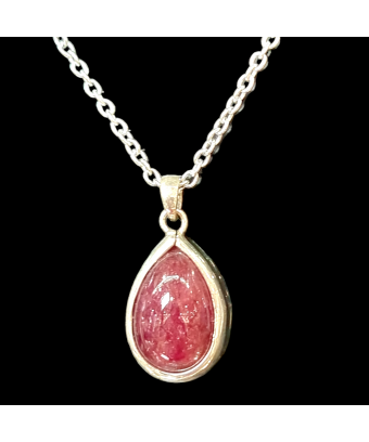 Pendentif Rhodonite Argent 925