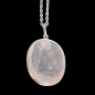 Pendentif Quartz rose Argent 925