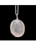 Pendentif Quartz rose Argent 925